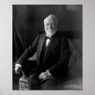 Affiche Portrait d'Andrew Carnegie - 1905
