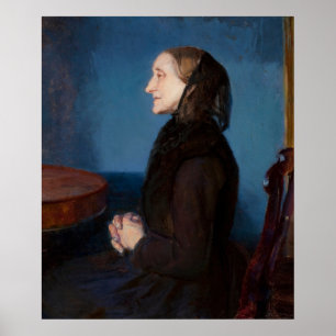 Affiche Portrait d'Ane Hedvig Brøndum