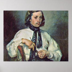 Affiche Portrait d'Armand Ono, par le millet Jean-Francois