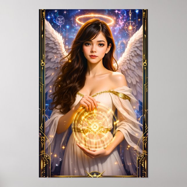 Affiche Portrait d'Art Fantastique Original – La Collectio (Devant)