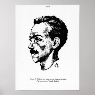 Affiche Portrait d'Arthur Rimbaud