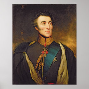 Affiche Portrait d'Arthur Wellesley