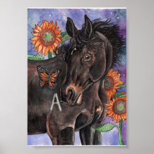 Affiche Portrait Dash Sunflower