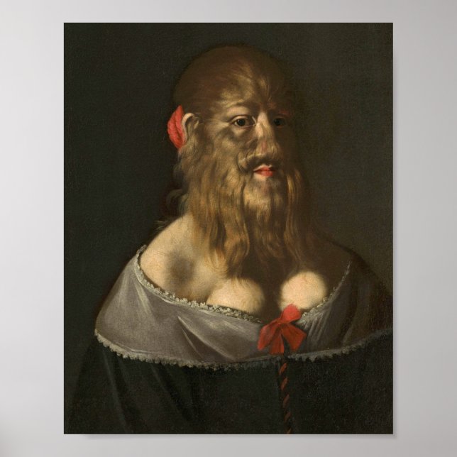 Affiche Portrait De Barbara Van Beck Curiosités Et Oddit (Devant)