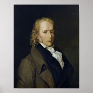 Affiche Portrait de Benjamin Constant de Rebecque