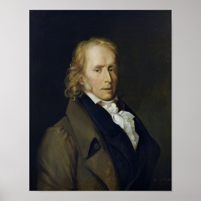 Affiche Portrait de Benjamin Constant de Rebecque (Devant)