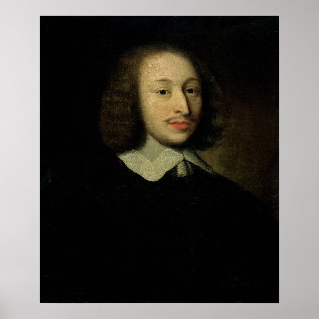 Affiche Portrait de Blaise Pascal (Devant)
