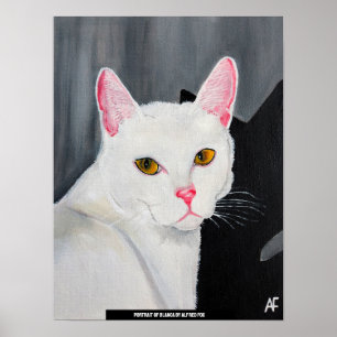 Affiche Portrait de Blanca Peinture par Alfred Fox