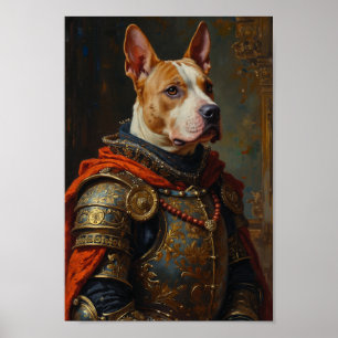 Affiche Portrait de Bull Terrier Royal