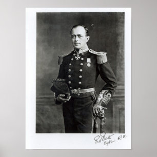 Affiche Portrait de capitaine Robert Falcon Scott
