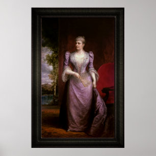 Affiche Portrait de Caroline Scott Harrison