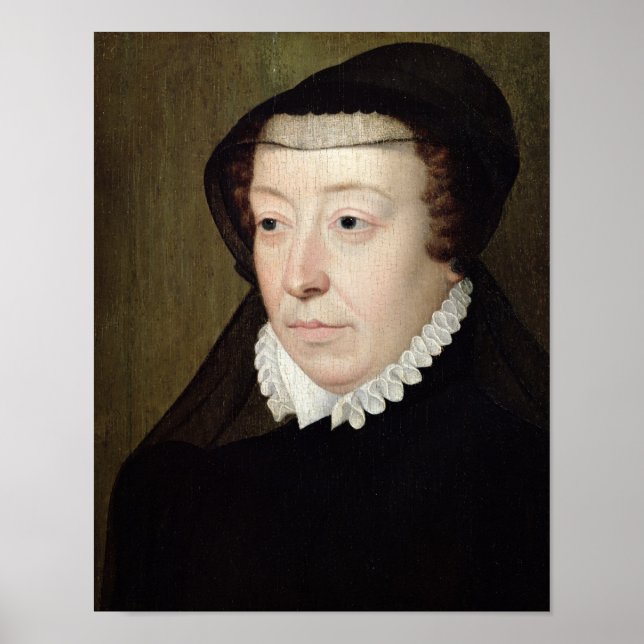 Affiche Portrait de Catherine de Medici (Devant)