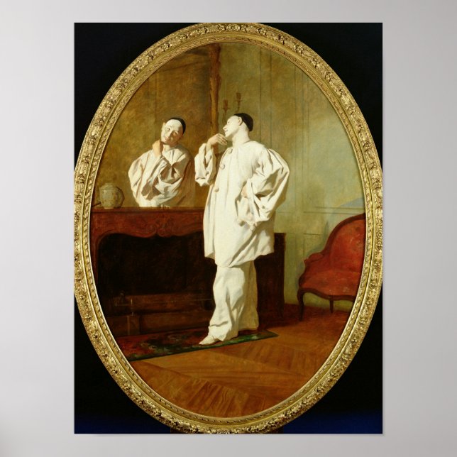 Affiche Portrait de Charles Deburau (Devant)