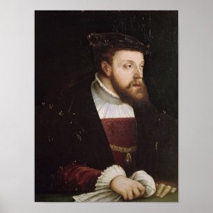 Affiche Portrait de Charles V