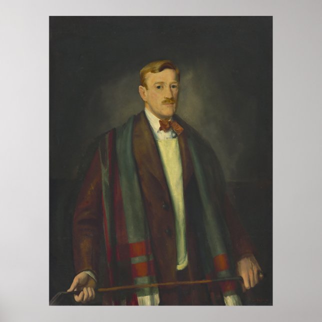 Affiche Portrait de Chester Dale par George Bellows (1922) (Devant)