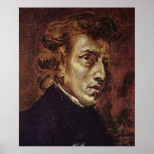 Affiche Portrait de Chopin