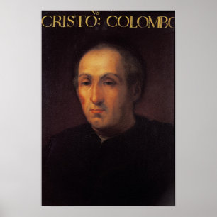 Affiche Portrait de Christophe Colomb