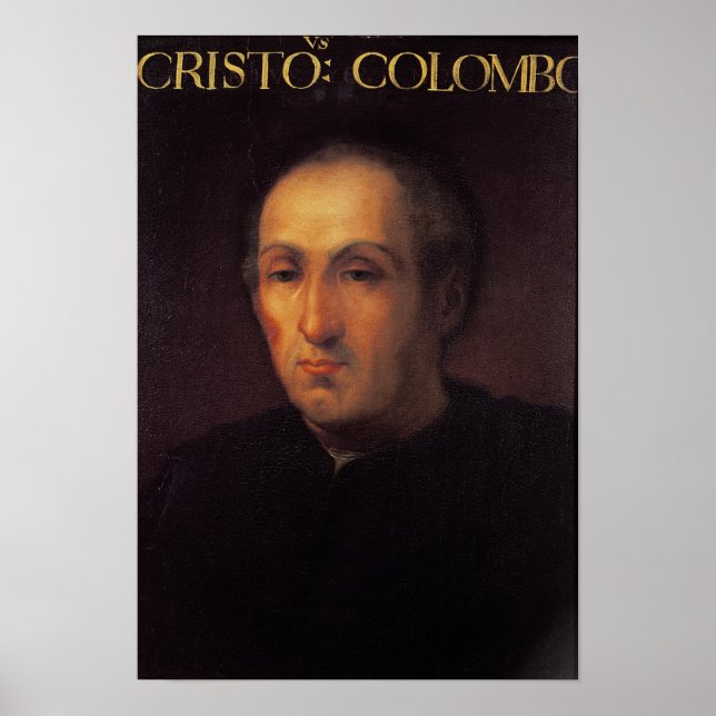 Affiche Portrait de Christophe Colomb (Devant)