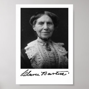 Affiche Portrait de Clara Barton