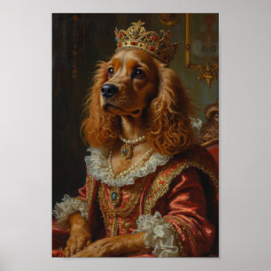 Affiche Portrait de Cocker Spaniel Royal