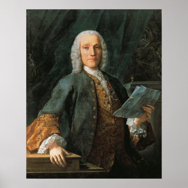 Affiche Portrait de Domenico Scarlatti (Devant)