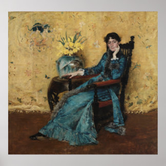 Affiche Portrait de Dora Wheeler William Merritt Chase Oil