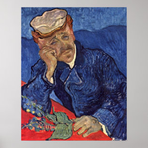 Affiche Portrait de Dr. Gachet par Vincent Willem Van Gogh