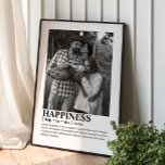 Affiche Portrait de famille de texte personnalisé<br><div class="desc">Photo personnalisée Texte personnalisé Poster de portrait de famille est une oeuvre d'art sur mesure qui combine les souvenirs précieux d'une famille avec des messages personnalisés, créant un portrait unique et significatif. Cette impression personnalisée de portrait familial permet aux individus de présenter leur famille de manière personnalisée et sentimentale, avec...</div>