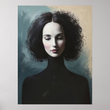 Portrait de femme élégante Art moderne