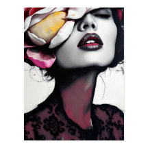 Portrait de fleurs