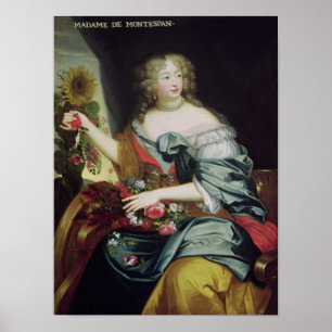 Affiche Portrait de Francoise-Athenaise Rochechouart