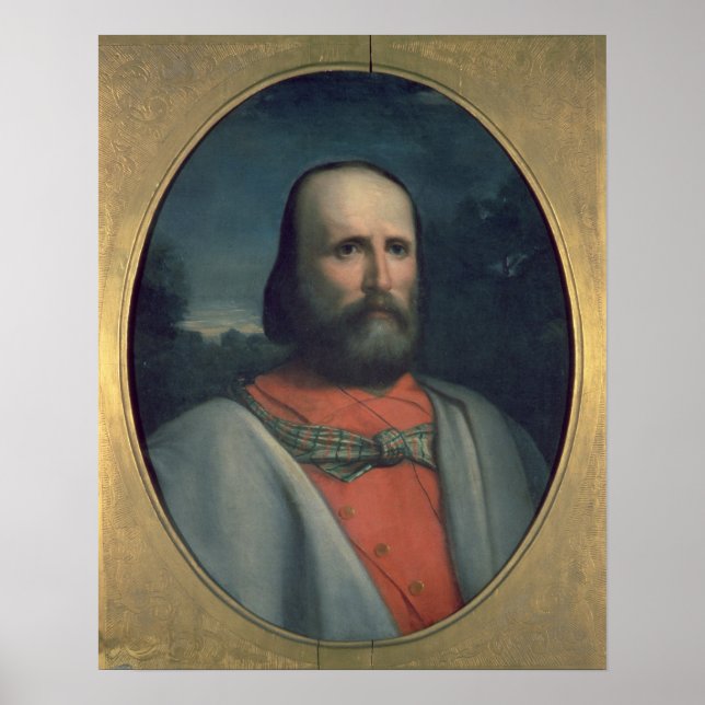 Affiche Portrait de Giuseppe Garibaldi 2 (Devant)
