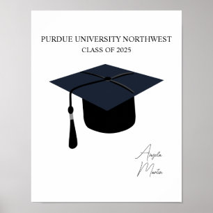 Affiche Portrait de graduation personnalisé   Personnalisa