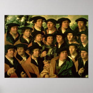 Affiche Portrait de groupe de la compagnie de tir
