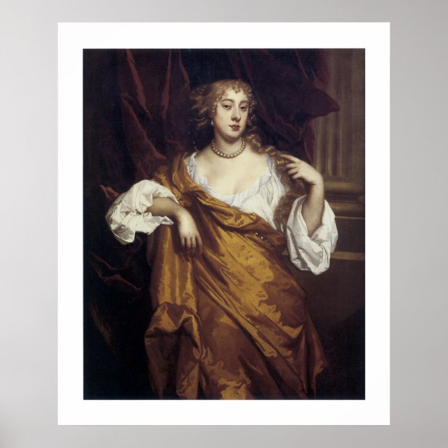 Affiche Portrait de Hon. Mary Wharton (Devant)