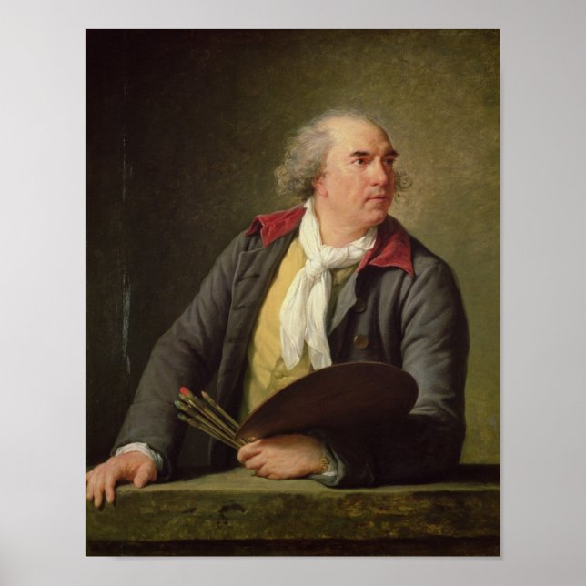 Affiche Portrait de Hubert Robert 1788 (Devant)