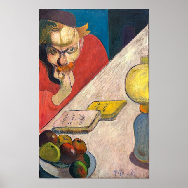 Affiche Portrait de Jacob Meyer de Haan | Gauguin | (Devant)
