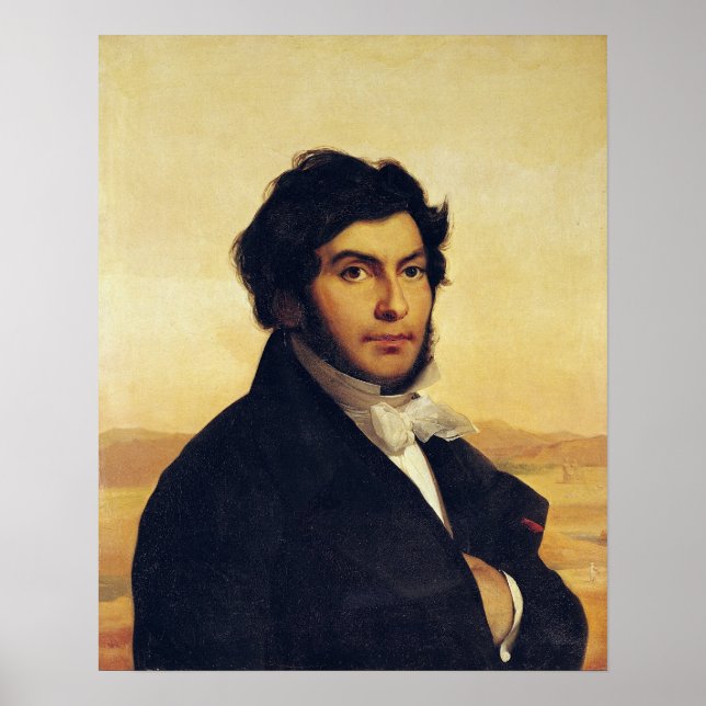 Affiche Portrait de Jean-François Champollion 1831 (Devant)