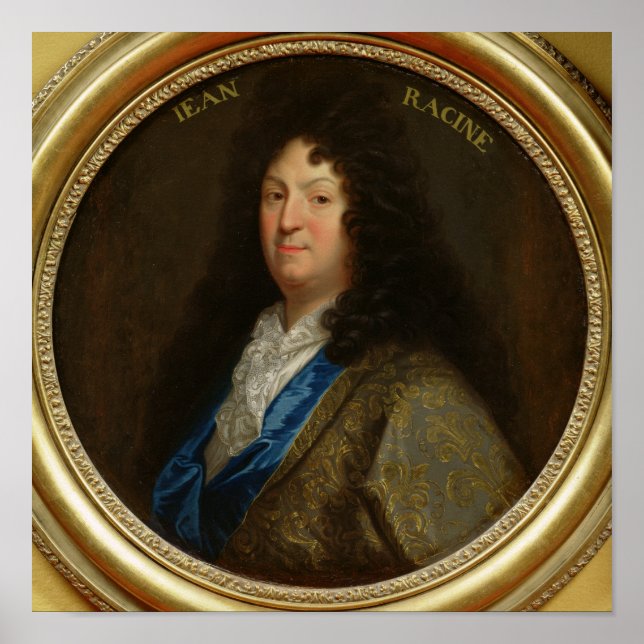 Affiche Portrait de Jean Racine (Devant)