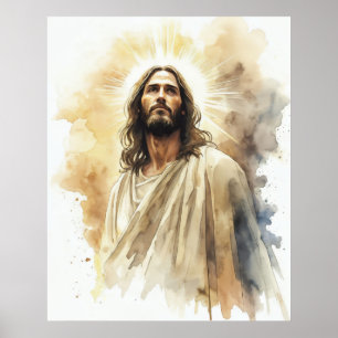 Affiche Portrait de Jésus Christ