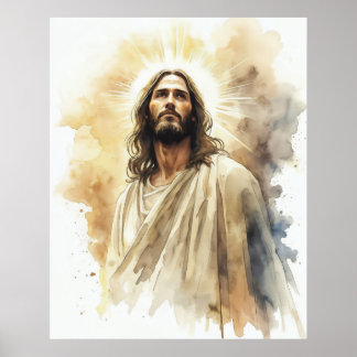 Affiche Portrait de Jésus Christ