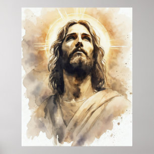Affiche Portrait de Jésus Christ