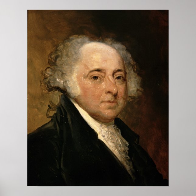 Affiche Portrait de John Adams (Devant)