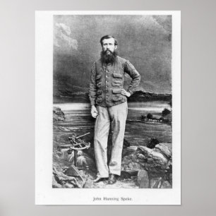 Affiche Portrait de John Hanning Speke