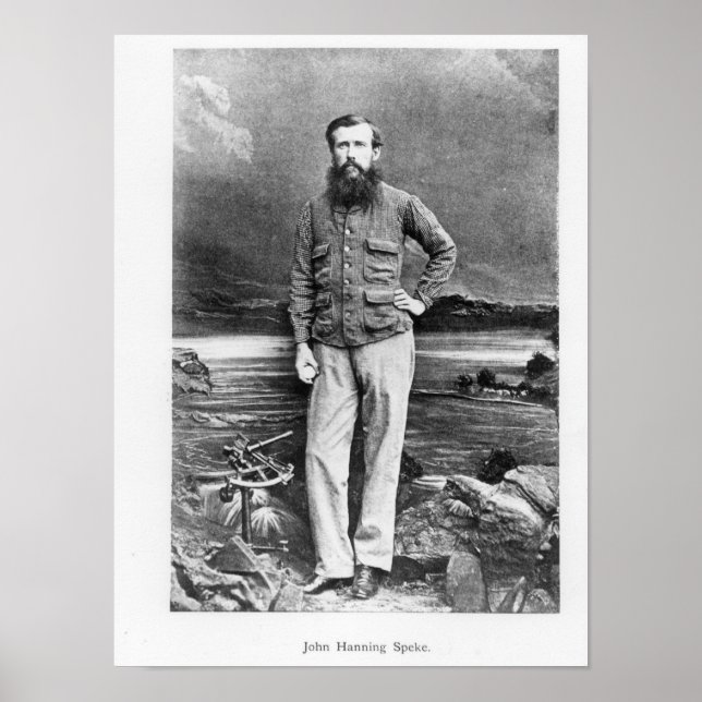 Affiche Portrait de John Hanning Speke (Devant)