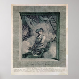 Affiche Portrait de John Paul Jones