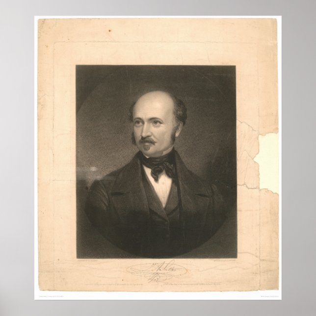 Affiche Portrait de John Sutter (1679A) - Non restauré (Devant)