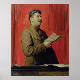 Affiche Portrait de Josif Staline, 1933