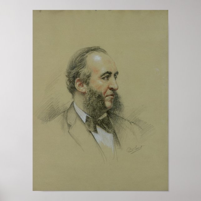 Affiche Portrait de Jules Ferry (Devant)