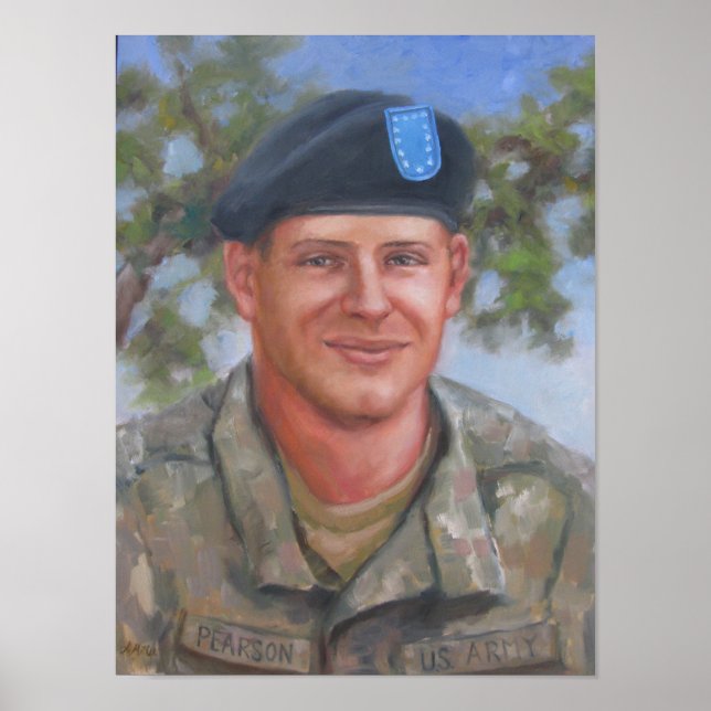 Affiche Portrait de la bibliothèque Sam Pearson (Devant)